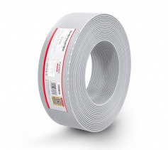 電話(huà)線(xiàn) 2芯單股無(wú)氧銅 勝為0.4mm座機(jī)/傳真機(jī)電話(huà)線(xiàn)100米 TEC-1100