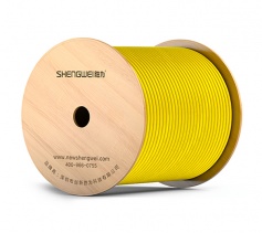 4芯單模室內(nèi)光纜 9/125 GJFJV/GJFJH 勝為低煙無(wú)鹵光纜